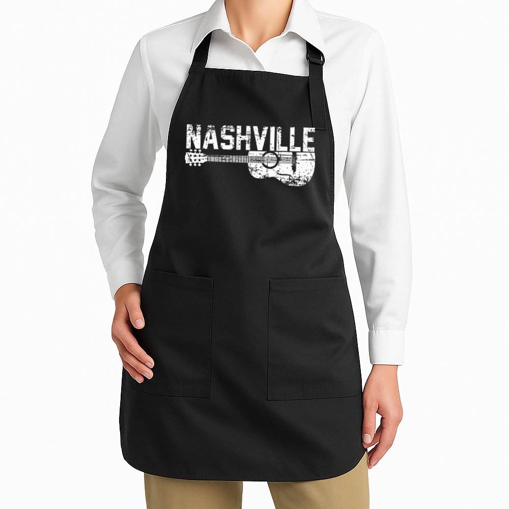 Unique Country Music Lovers Nashville Apron