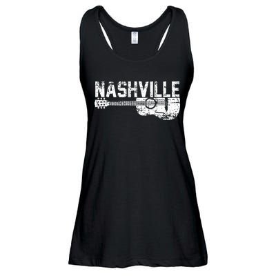 Unique Country Music Lovers Nashville Ladies Essential Flowy Tank