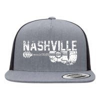 Unique Country Music Lovers Nashville Flat Bill Trucker Hat