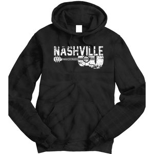 Unique Country Music Lovers Nashville Tie Dye Hoodie