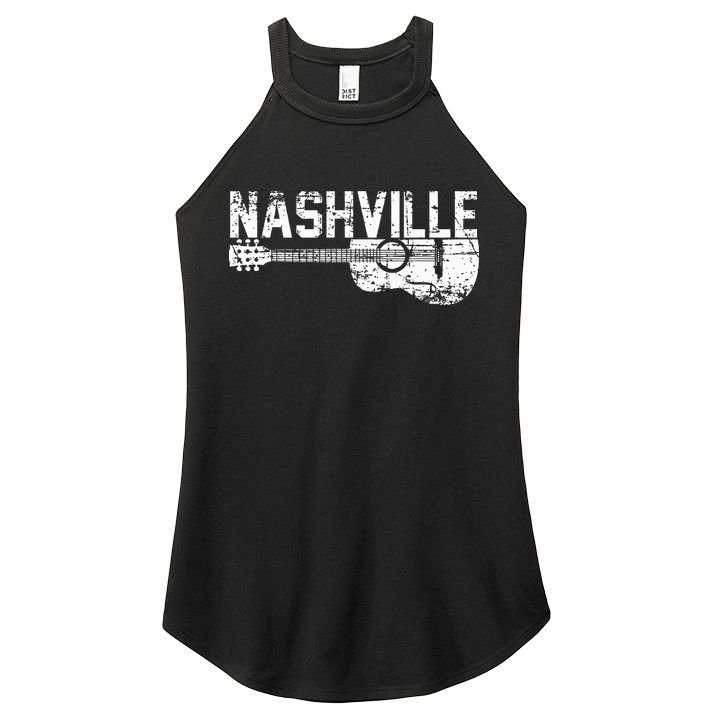 Unique Country Music Lovers Nashville Women's Perfect Tri Rocker Tank