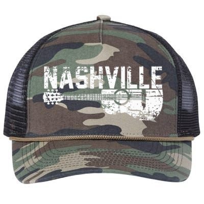 Unique Country Music Lovers Nashville Retro Rope Trucker Hat Cap