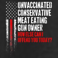 Unvaccinated Conservative Meat Eating Gun Owner 11oz C Handle Ceramic Mug