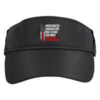 Unvaccinated Conservative Meat How Else Can I Offend You Today Adult Drive Performance Visor