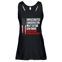 Unvaccinated Conservative Meat How Else Can I Offend You Today Ladies Essential Flowy Tank