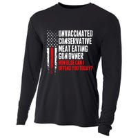 Unvaccinated Conservative Meat How Else Can I Offend You Today Cooling Performance Long Sleeve Crew