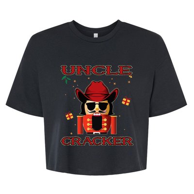 Uncle Cracker Nutcracker Cowboy Country Music Bella+Canvas Jersey Crop Tee