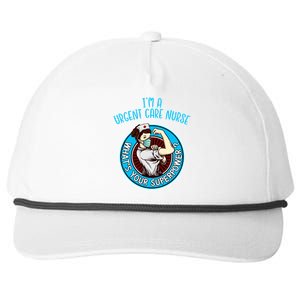 Urgent Care Nurse Gift Medical Nursing Gift Snapback Five-Panel Rope Hat