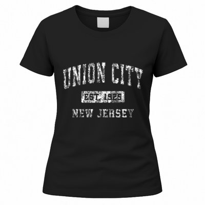 Union City New Jersey Nj Vintage Established Sports Women's T-Shirt