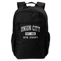 Union City New Jersey Nj Vintage Established Sports Design Daily Commute Backpack