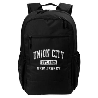 Union City New Jersey Nj Vintage Established Sports Design Daily Commute Backpack