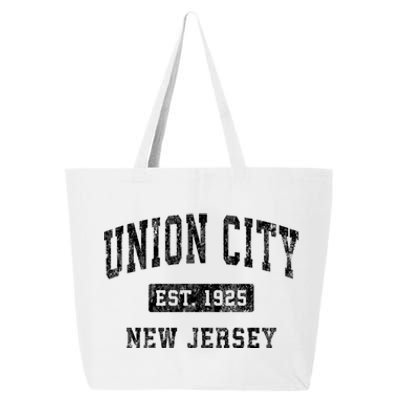 Union City New Jersey Nj Vintage Established Sports Design 25L Jumbo Tote