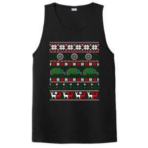 Ugly Christmas Ornat Trash Garbage Truck Gift PosiCharge Competitor Tank