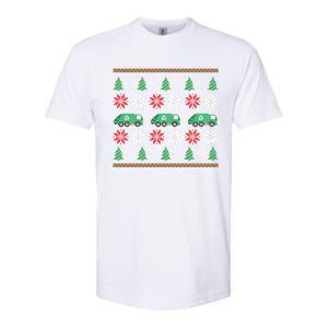 Ugly Christmas Ornat Trash Garbage Truck Gift Softstyle CVC T-Shirt