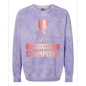 Usa Champions Of The Goldcup W Colorblast Crewneck Sweatshirt