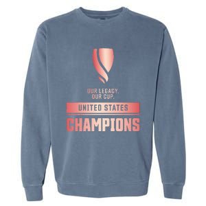 Usa Champions Of The Goldcup W Garment-Dyed Sweatshirt