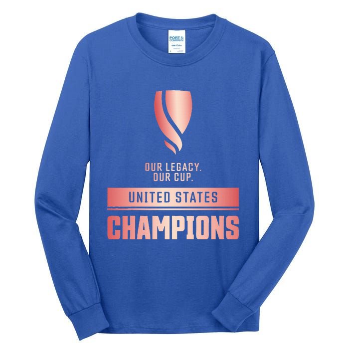 Usa Champions Of The Goldcup W Tall Long Sleeve T-Shirt