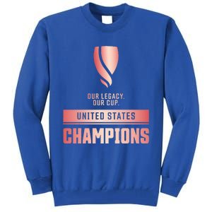 Usa Champions Of The Goldcup W Tall Sweatshirt