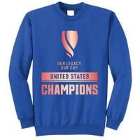 Usa Champions Of The Goldcup W Tall Sweatshirt