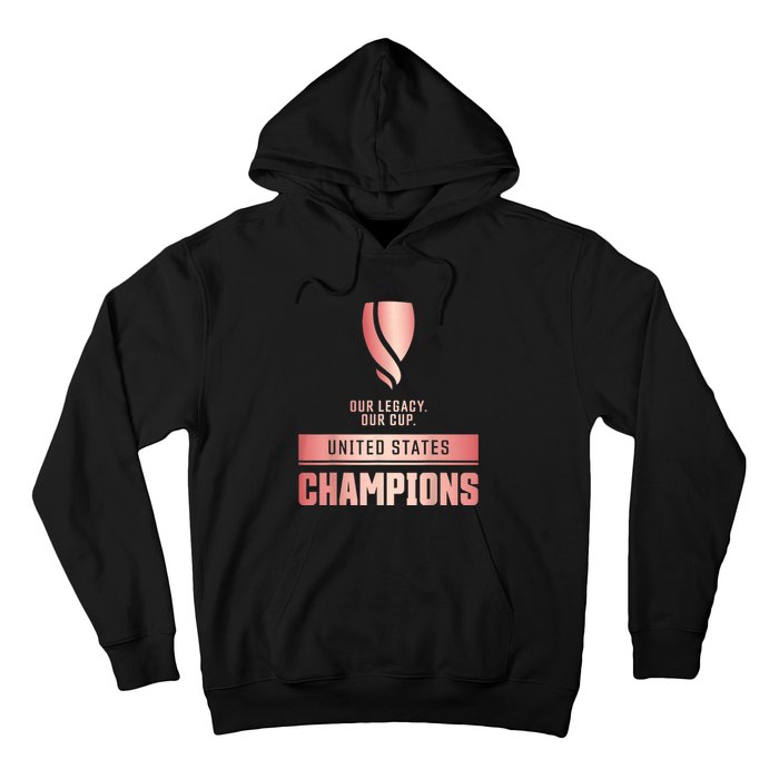 Usa Champions Of The Goldcup W Hoodie