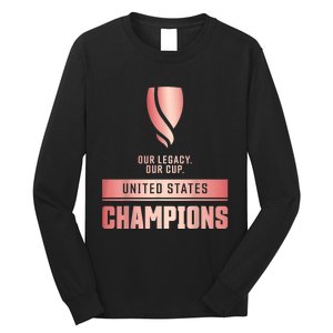 Usa Champions Of The Goldcup W Long Sleeve Shirt