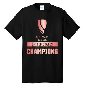 Usa Champions Of The Goldcup W Tall T-Shirt