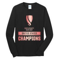 Usa Champions Of The Goldcup W Tall Long Sleeve T-Shirt