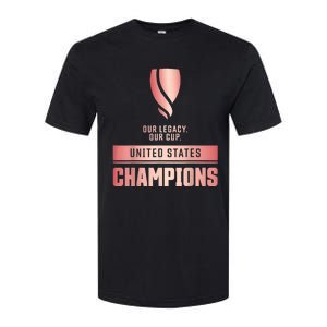 Usa Champions Of The Goldcup W Softstyle CVC T-Shirt