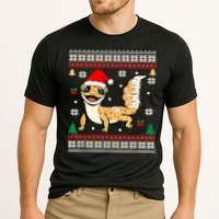 Ugly Christmas Pajama Sweater Leopard Gecko Animals Lover Cooling Performance Crew T-Shirt