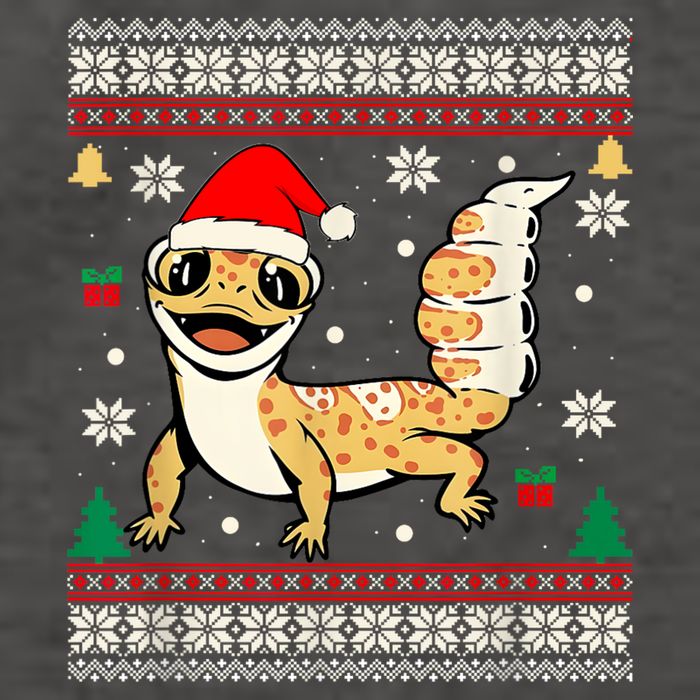Ugly Christmas Pajama Sweater Leopard Gecko Animals Lover Vector Backpack