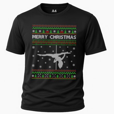 Ugly Christmas Pole Dance Dancing Xmas Cute Gift Performance Shirt