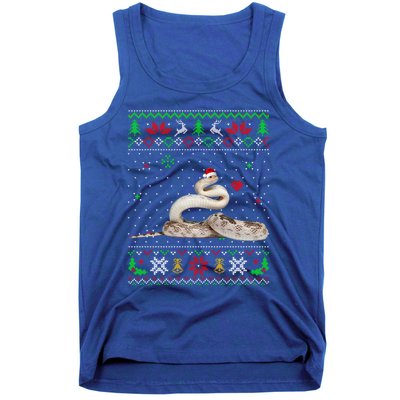 Ugly Christmas Pajama Sweater Snake Animals Lover Funny Gift Tank Top