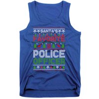 Ugly Christmas Police Officer Gift Tank Top