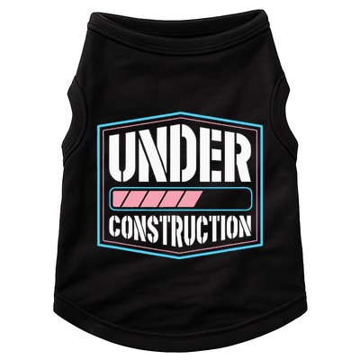 Under Construction Pride Transitioning Mtf Ftm Doggie Tank