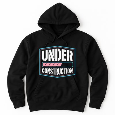 Under Construction Pride Transitioning Mtf Ftm Hoodie