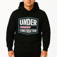 Under Construction Pride Transitioning Mtf Ftm Hoodie