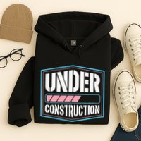 Under Construction Pride Transitioning Mtf Ftm Hoodie
