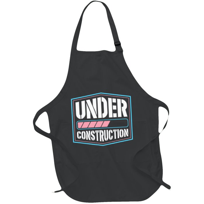 Under Construction Pride Transitioning Mtf Ftm Apron