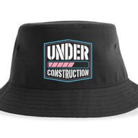 Under Construction Pride Transitioning Mtf Ftm Sustainable Bucket Hat