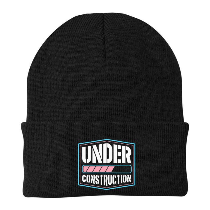 Under Construction Pride Transitioning Mtf Ftm Beanie
