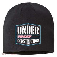 Under Construction Pride Transitioning Mtf Ftm Sustainable Beanie