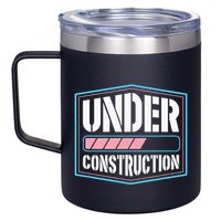 Under Construction Pride Transitioning Mtf Ftm 12oz Stainless Steel Coffee Mug