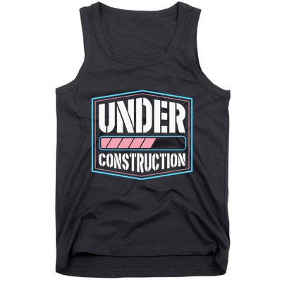 Under Construction Pride Transitioning Mtf Ftm Tank Top