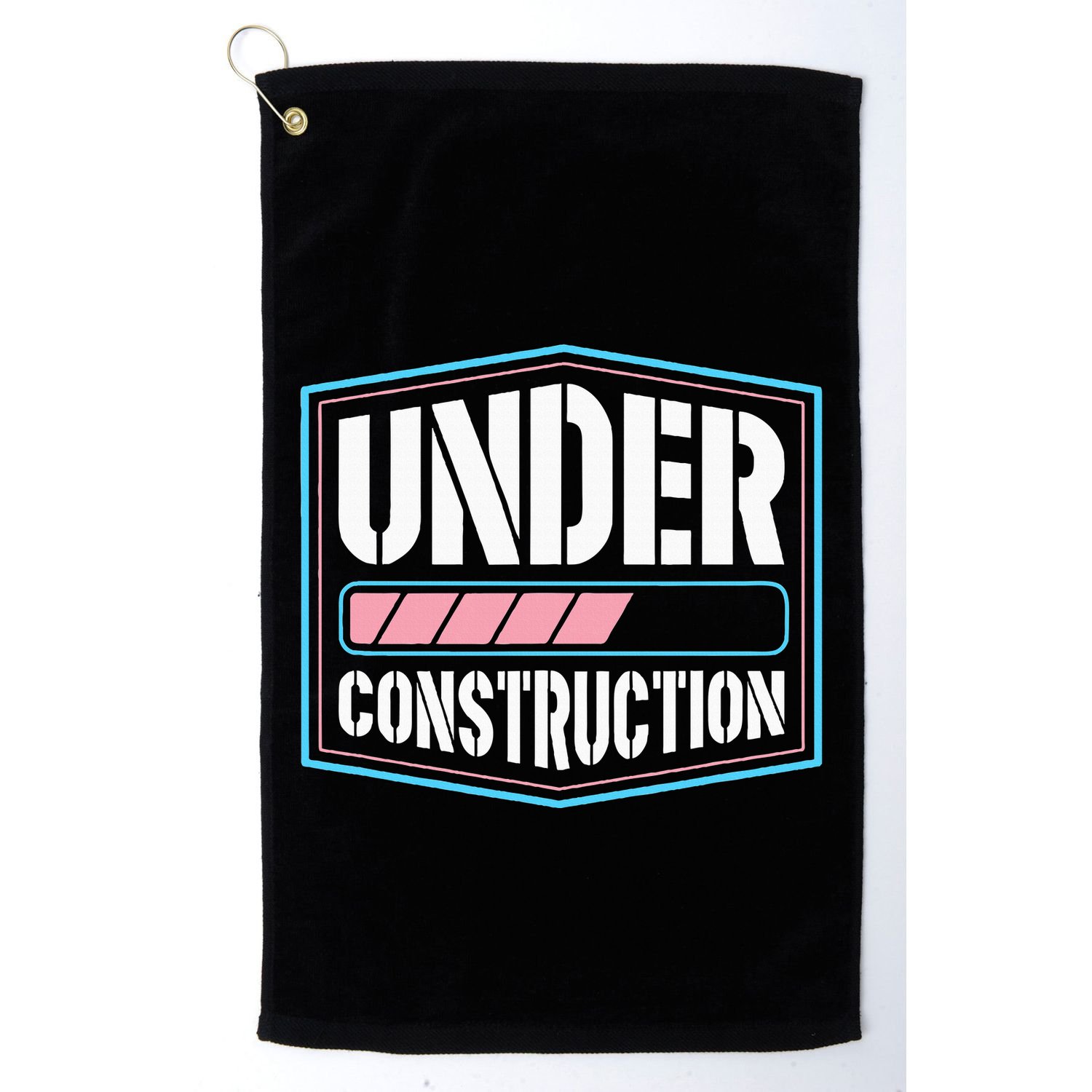 Under Construction Pride Transitioning Mtf Ftm Golf Towel