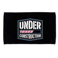 Under Construction Pride Transitioning Mtf Ftm Microfiber Hand Towel