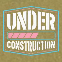 Under Construction Pride Transitioning Mtf Ftm Garment-Dyed Women's Muscle Tee