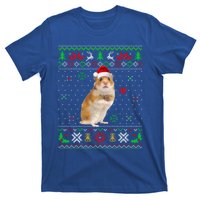 Ugly Christmas Pajama Sweater Hamster Animals Lover Funny Gift T-Shirt