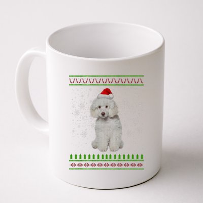 Ugly Christmas Poodle Dog Xmas Merry Christmas Funny Gift Meaningful Gift Coffee Mug