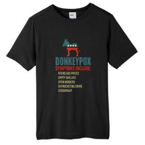 Unny Conservative Republican Anti Biden Donkeypox Tall Fusion ChromaSoft Performance T-Shirt