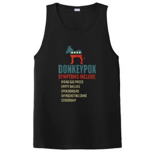 Unny Conservative Republican Anti Biden Donkeypox PosiCharge Competitor Tank